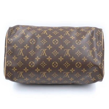 Louis Vuitton Monogram Speedy 35 Handbag Brown — view 4