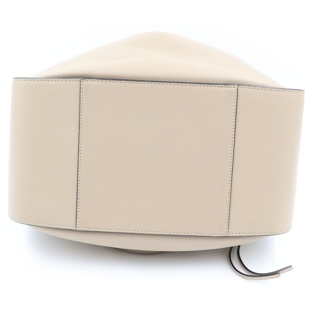 Loewe Hammock Small 2-Way Shoulder Bag Beige Leather Gold — view 4