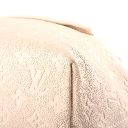 Louis Vuitton Monogram Empreinte Montsouris PM Cream Backpack Ivory Leather Gold — view 6