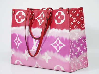 Louis Vuitton LV Escal On The Go GM Monogram Giant Shoulder Bag Tote Rouge — view 2
