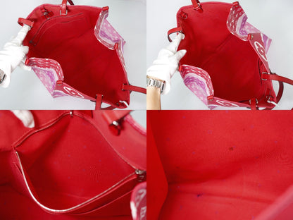 Louis Vuitton LV Escal On The Go GM Monogram Giant Shoulder Bag Tote Rouge — view 8