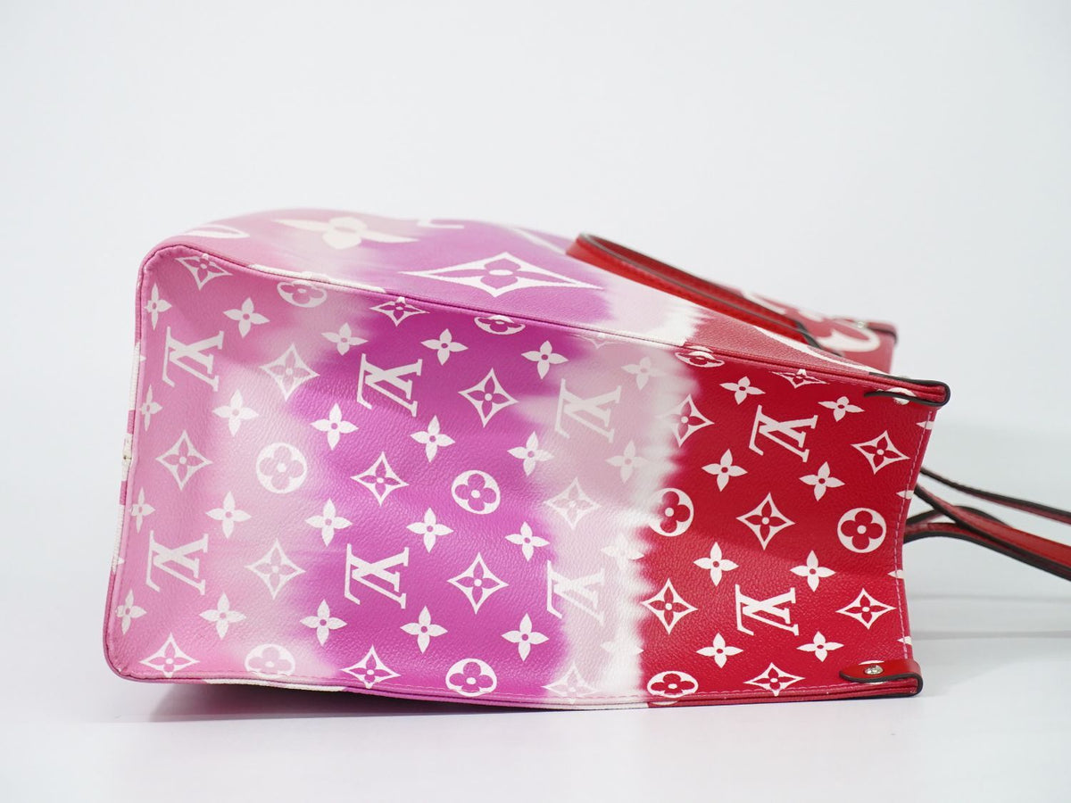 Louis Vuitton LV Escal On The Go GM Monogram Giant Shoulder Bag Tote Rouge — view 4