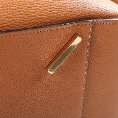 Loewe Hammock Shoulder Bag Brown Leather Gold — view 5