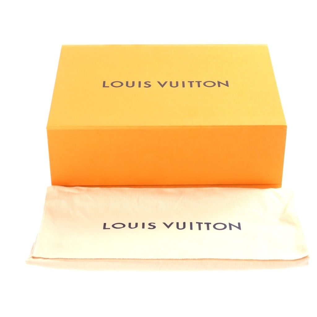 Louis Vuitton Monogram Eclipse District PM Shoulder Bag Black Leather Silver — view 8
