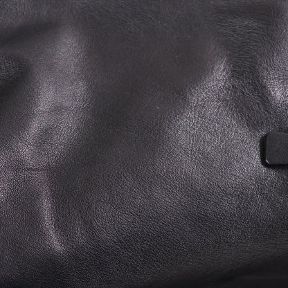 Prada Soft Calf Leather 2-Way Handbag Black — view 7