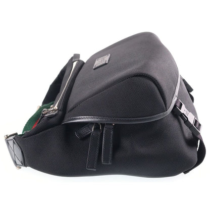 Gucci Sherry Line Techno Canvas Belt Bag Black Nylon — view 3