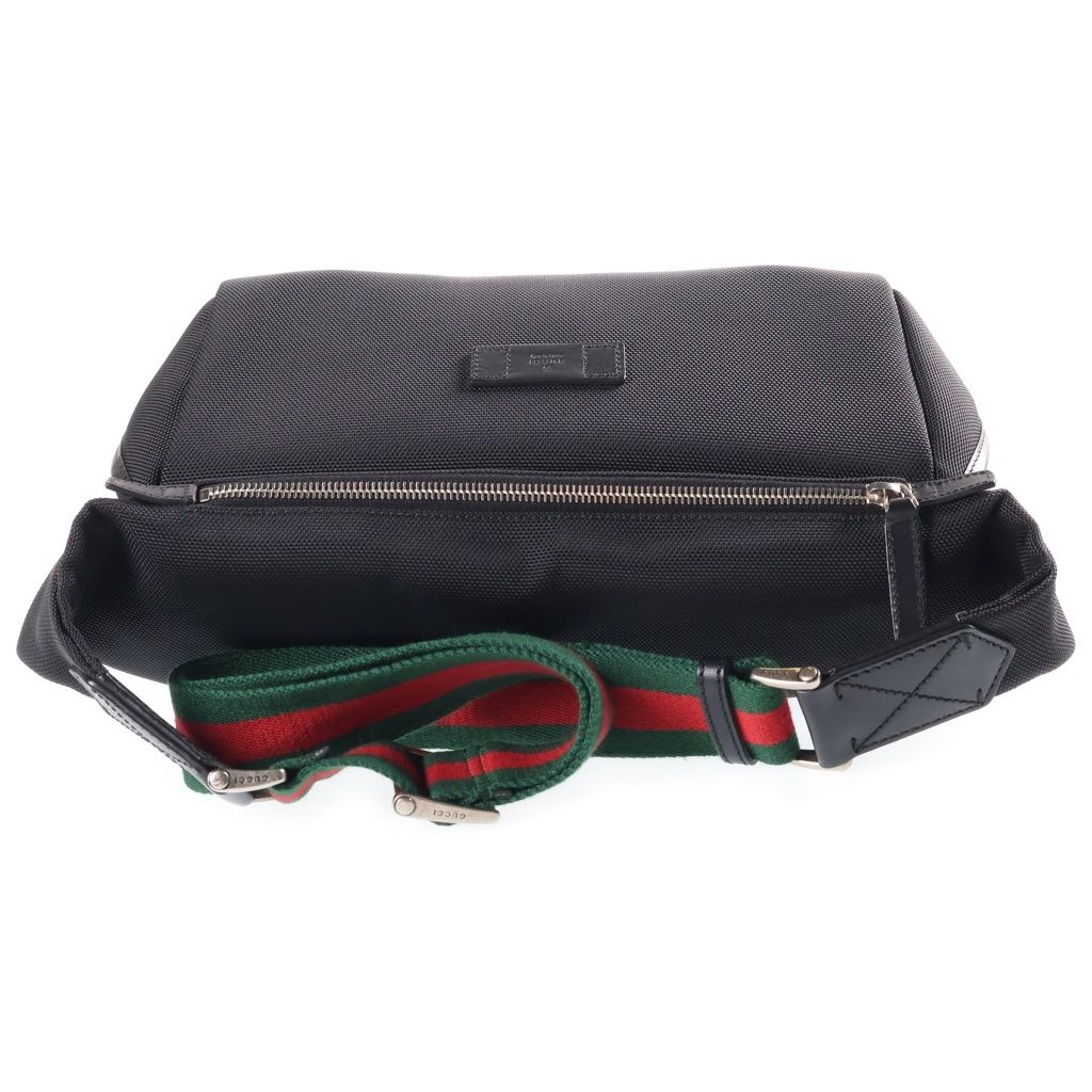 Gucci Sherry Line Techno Canvas Belt Bag Black Nylon — view 2