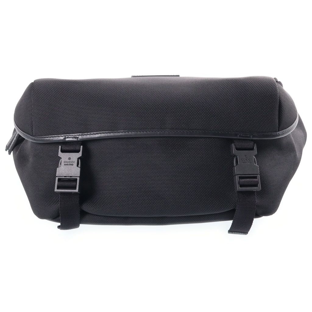 Gucci Sherry Line Techno Canvas Belt Bag Black Nylon