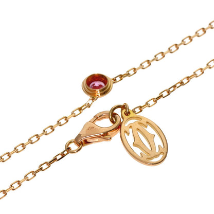 Cartier d'Amour Diamants Legers Pink Sapphire Necklace 18K Gold — view 2