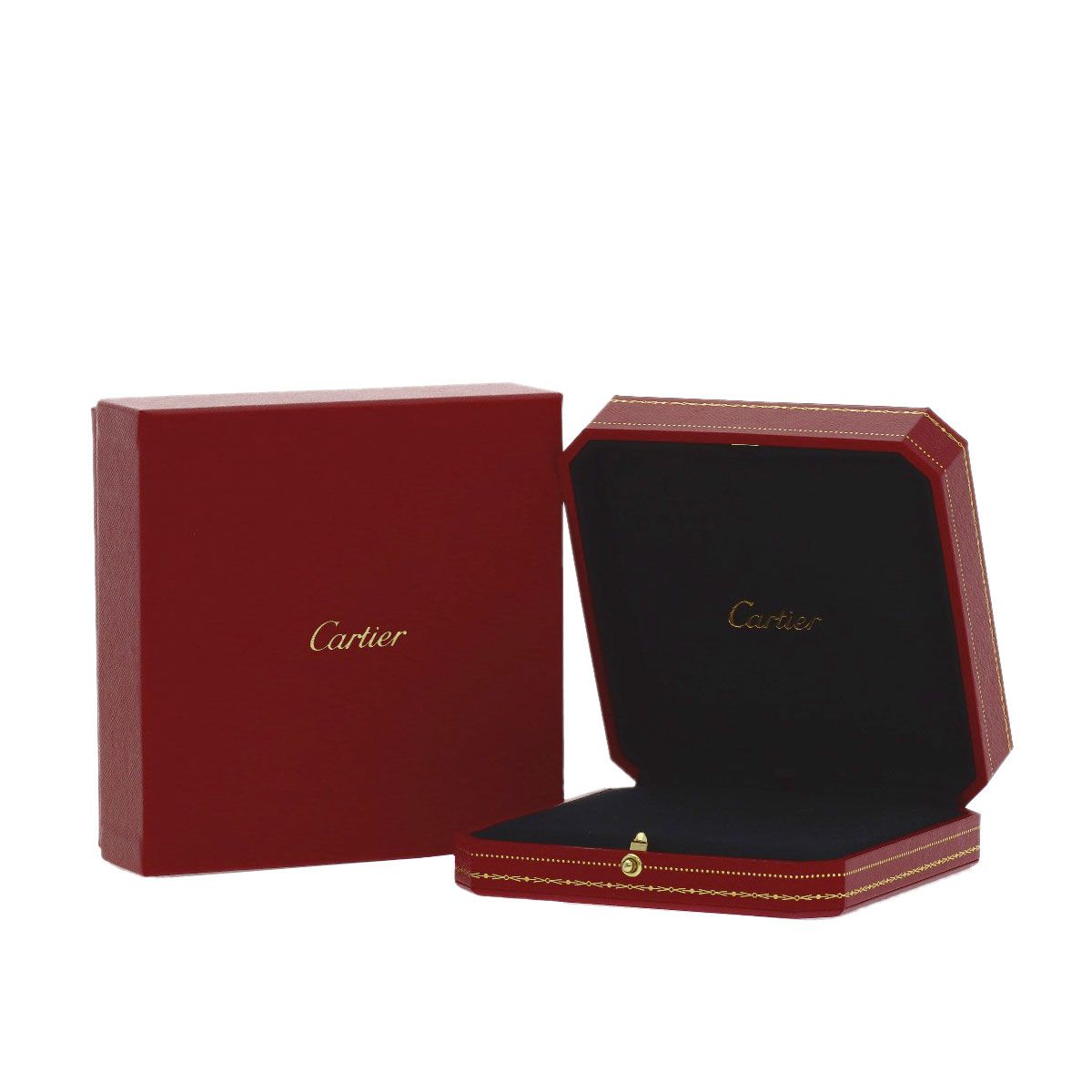 Cartier d'Amour Diamants Legers Pink Sapphire Necklace 18K Gold — view 5