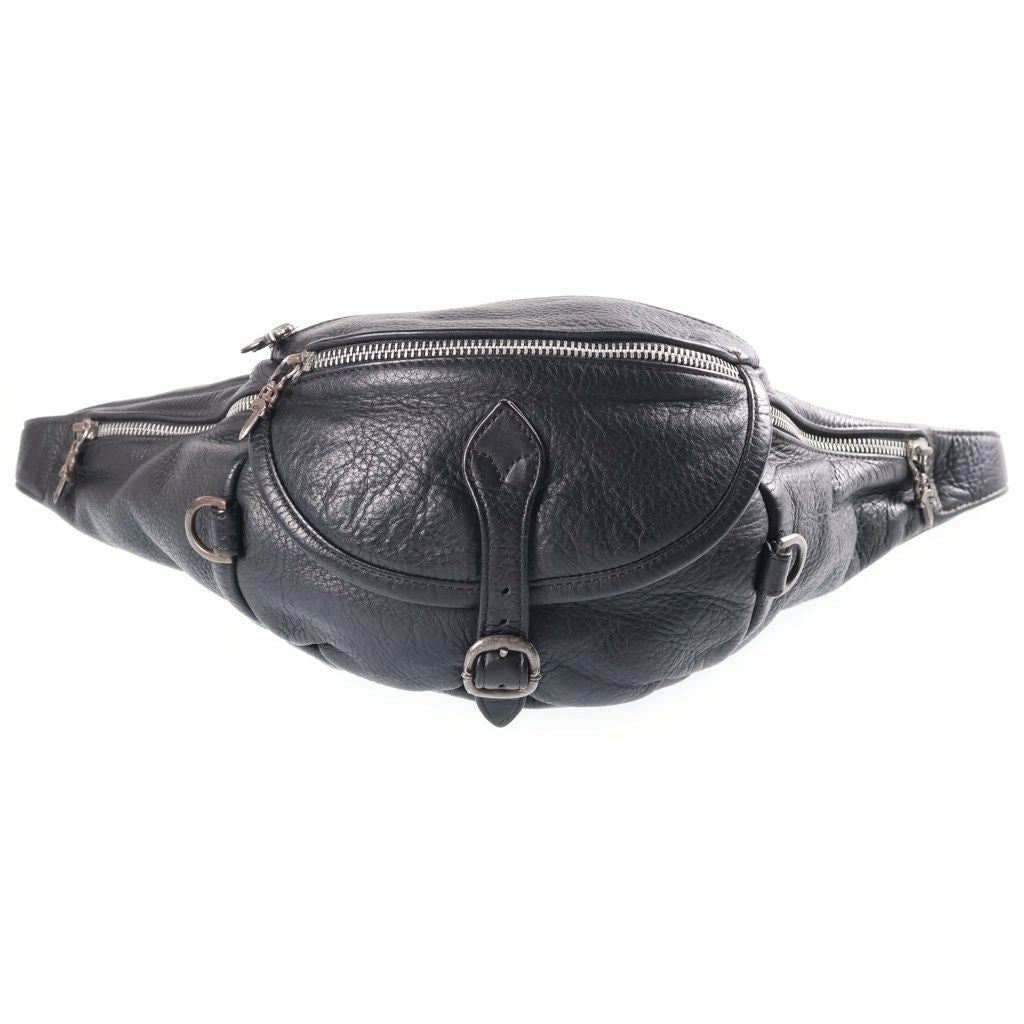 Chrome Hearts 1 Snat Pack Dagger Zip Gun Slinger Belt Leather Waist Bag