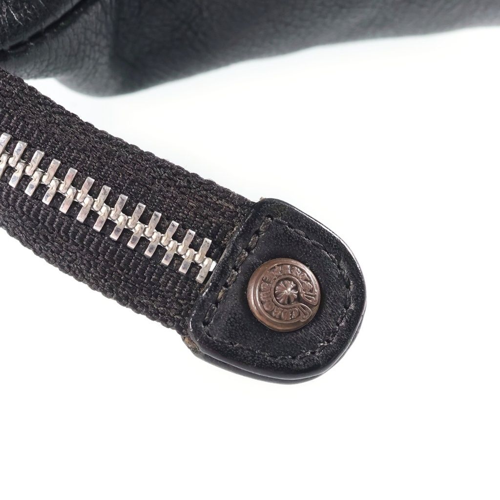 Chrome Hearts CH Plus Patch Leather Pouch — view 7