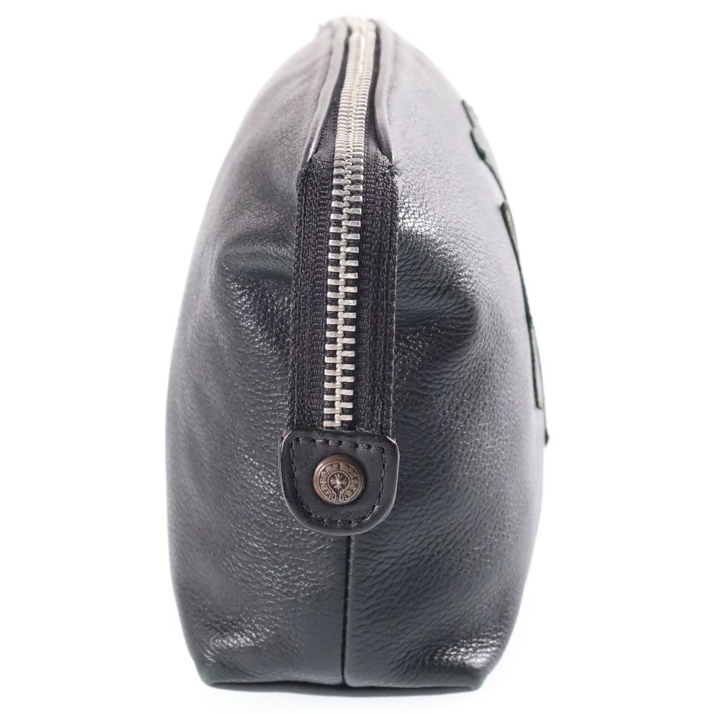 Chrome Hearts CH Plus Patch Leather Pouch — view 3