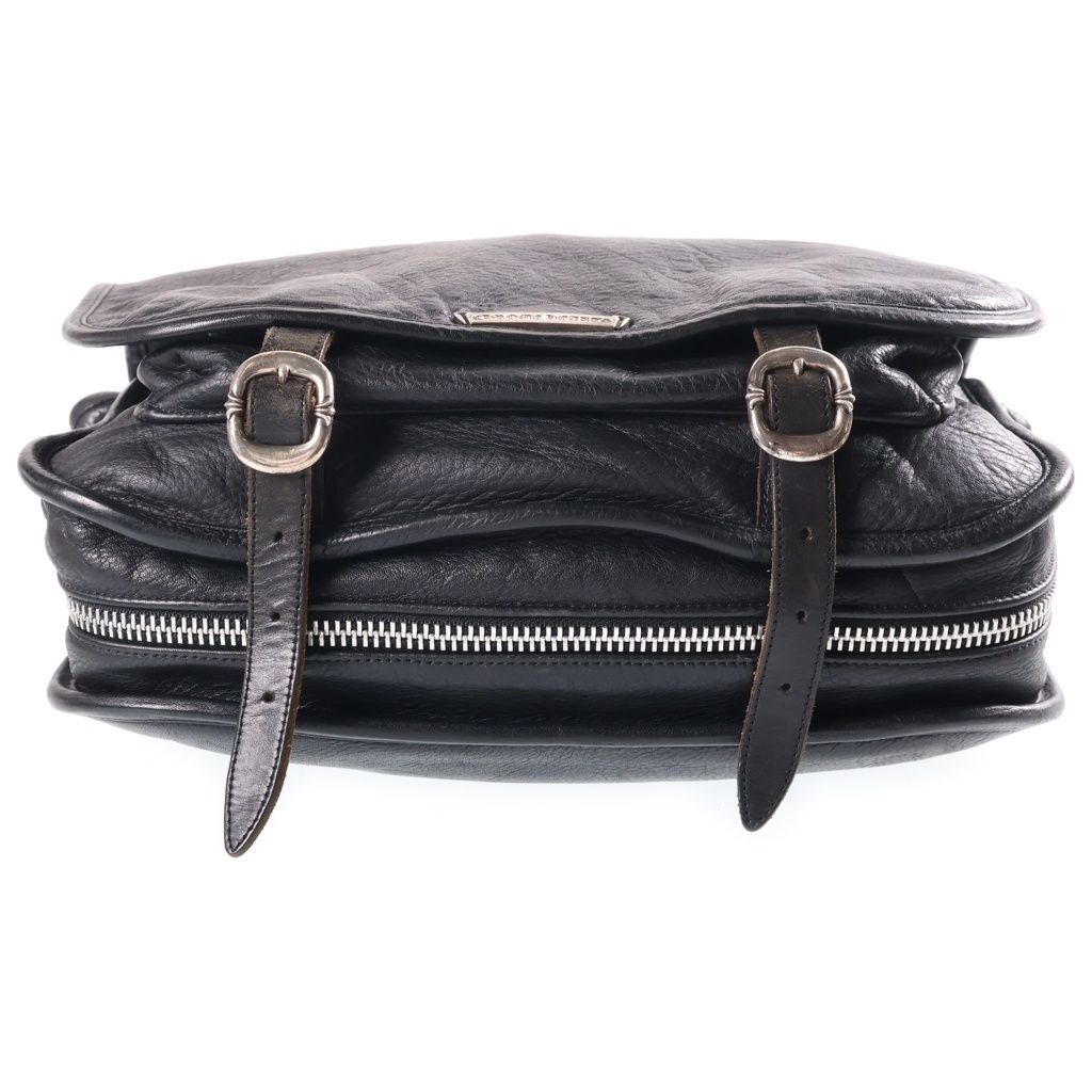 Chrome Hearts Gunslinger Messenger Bag Black — view 4