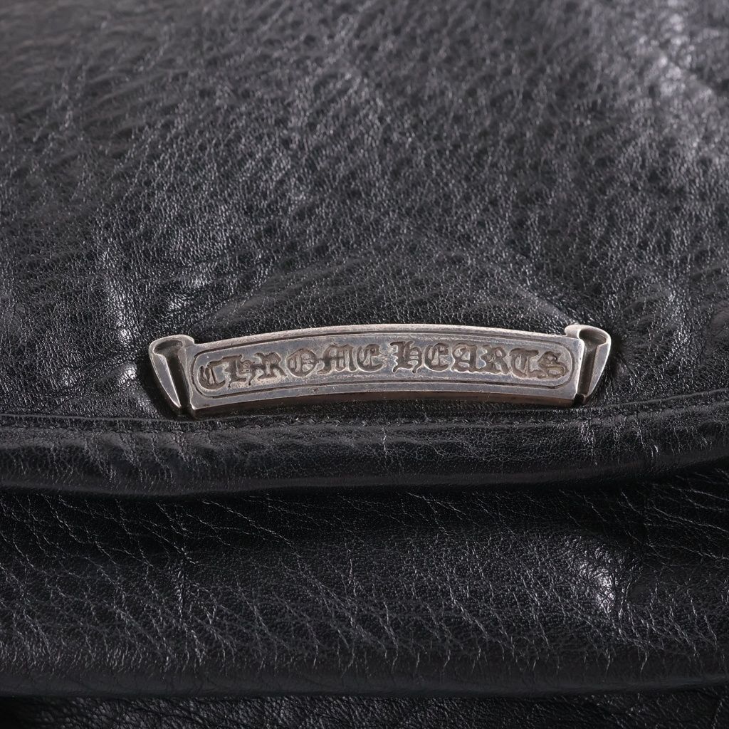 Chrome Hearts Gunslinger Messenger Bag Black — view 6