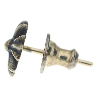 Chrome Hearts No2 CH Pls CH Plus Stud Earrings Silver — view 3