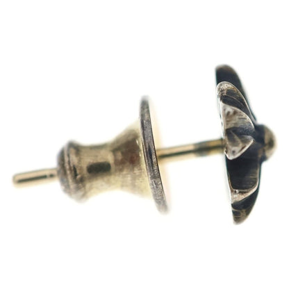 Chrome Hearts No2 CH Pls CH Plus Stud Earrings Silver — view 4