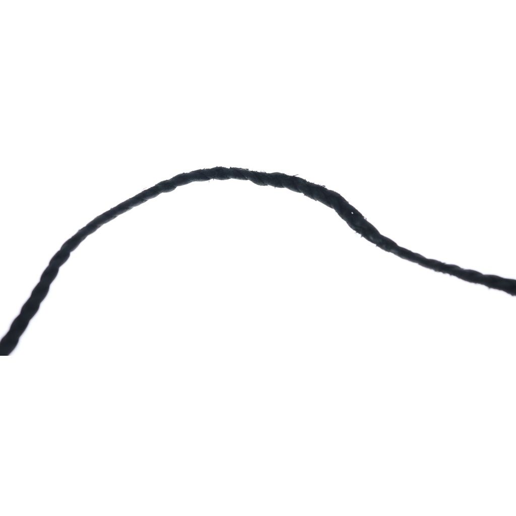 Chrome Hearts Leather Braid Scroll Necklace Braidnecklace Black Silver — view 5