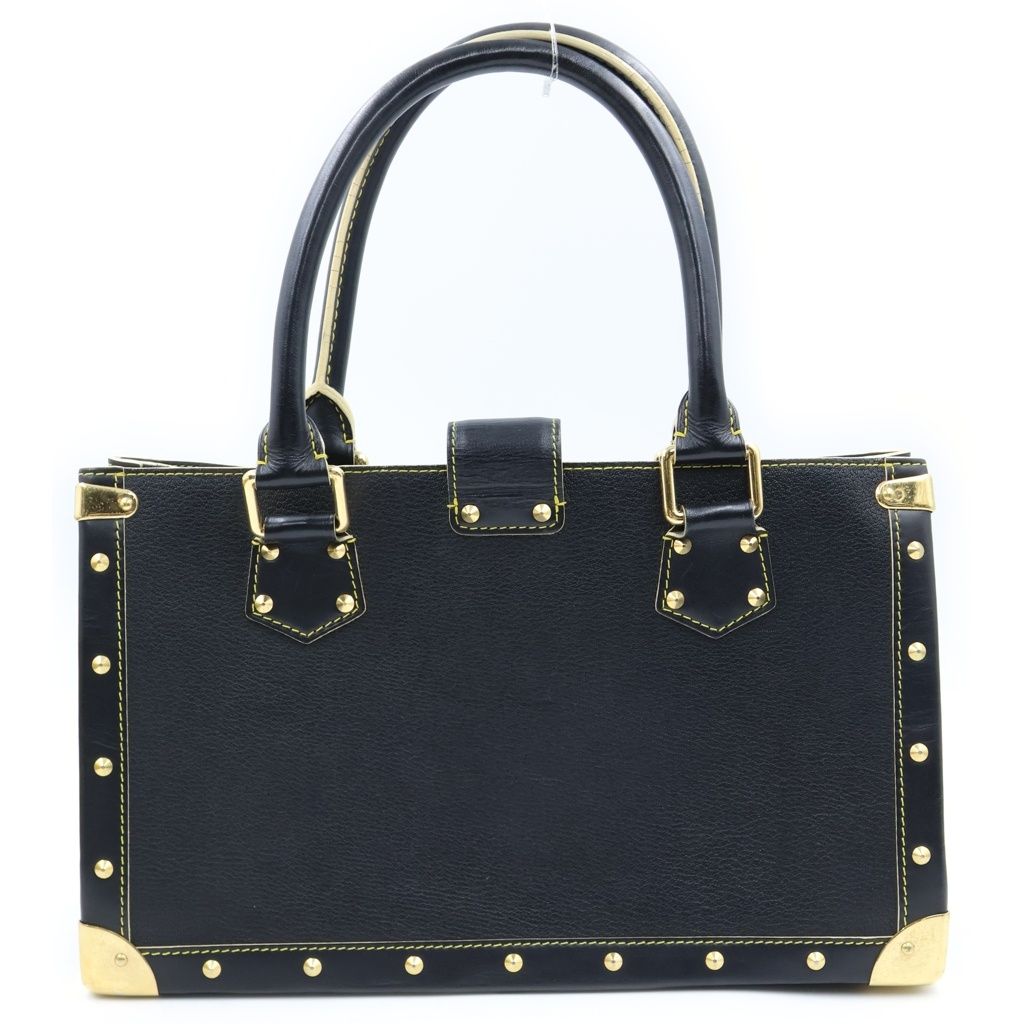 Louis Vuitton Fabuleau Studs Tote Bag Black Noir Suharileather Gold — view 2