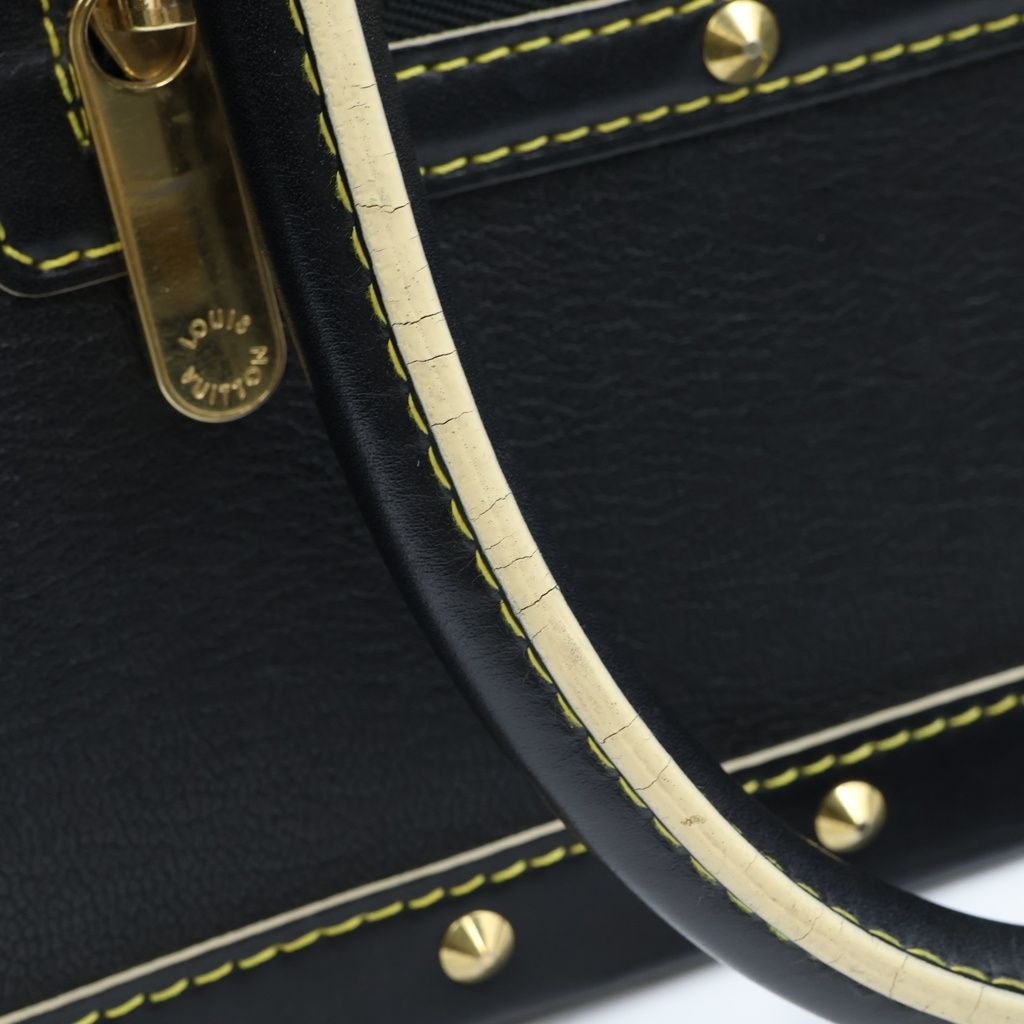 Louis Vuitton Fabuleau Studs Tote Bag Black Noir Suharileather Gold — view 7