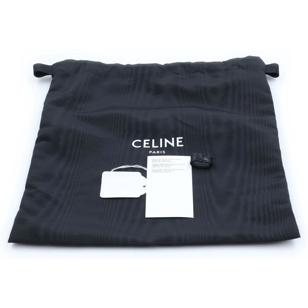 Celine Triomphe Messenger Small Leather Shoulder Bag Brown — view 8