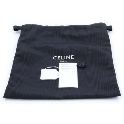Celine Triomphe Messenger Small Leather Shoulder Bag Brown — view 8