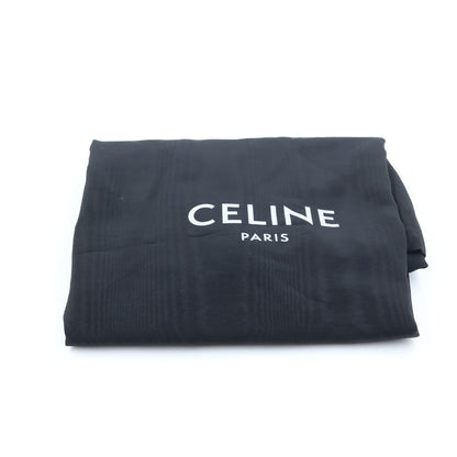 Celine Big Small Leather 2-Way Hand Shoulder Tote Bag Silver Black — view 8