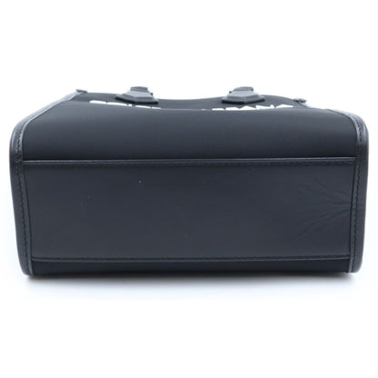 Dolce & Gabbana Rubber Logo Nylon 2-Way Shoulder Bag Black — view 4