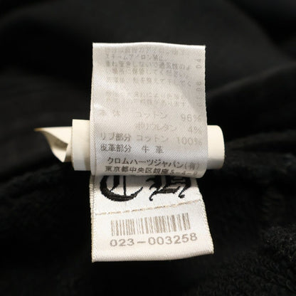Chrome Hearts Not CH Plus Leather Patch Logo Embroidery Dagger Zip Sweat — view 8