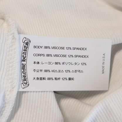 Chrome Hearts Bad Seed CH Embroidery Rayon Tank Top White — view 8