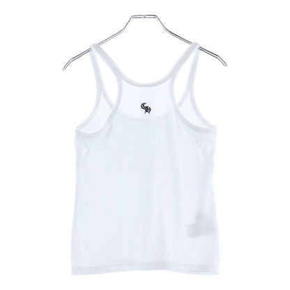Chrome Hearts Bad Seed CH Embroidery Rayon Tank Top White — view 2