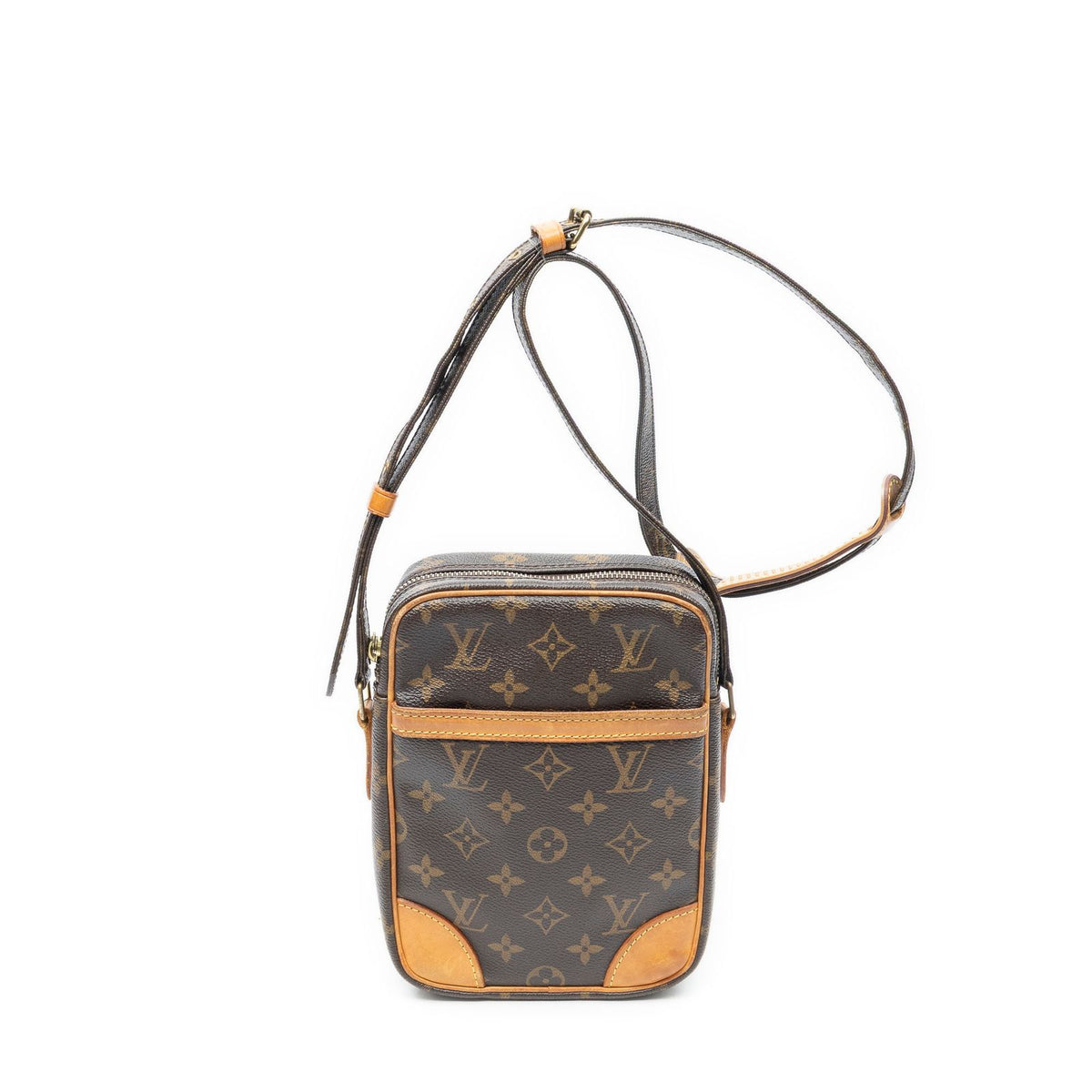 Louis Vuitton Danube Brown Monogram Canvas Crossbody