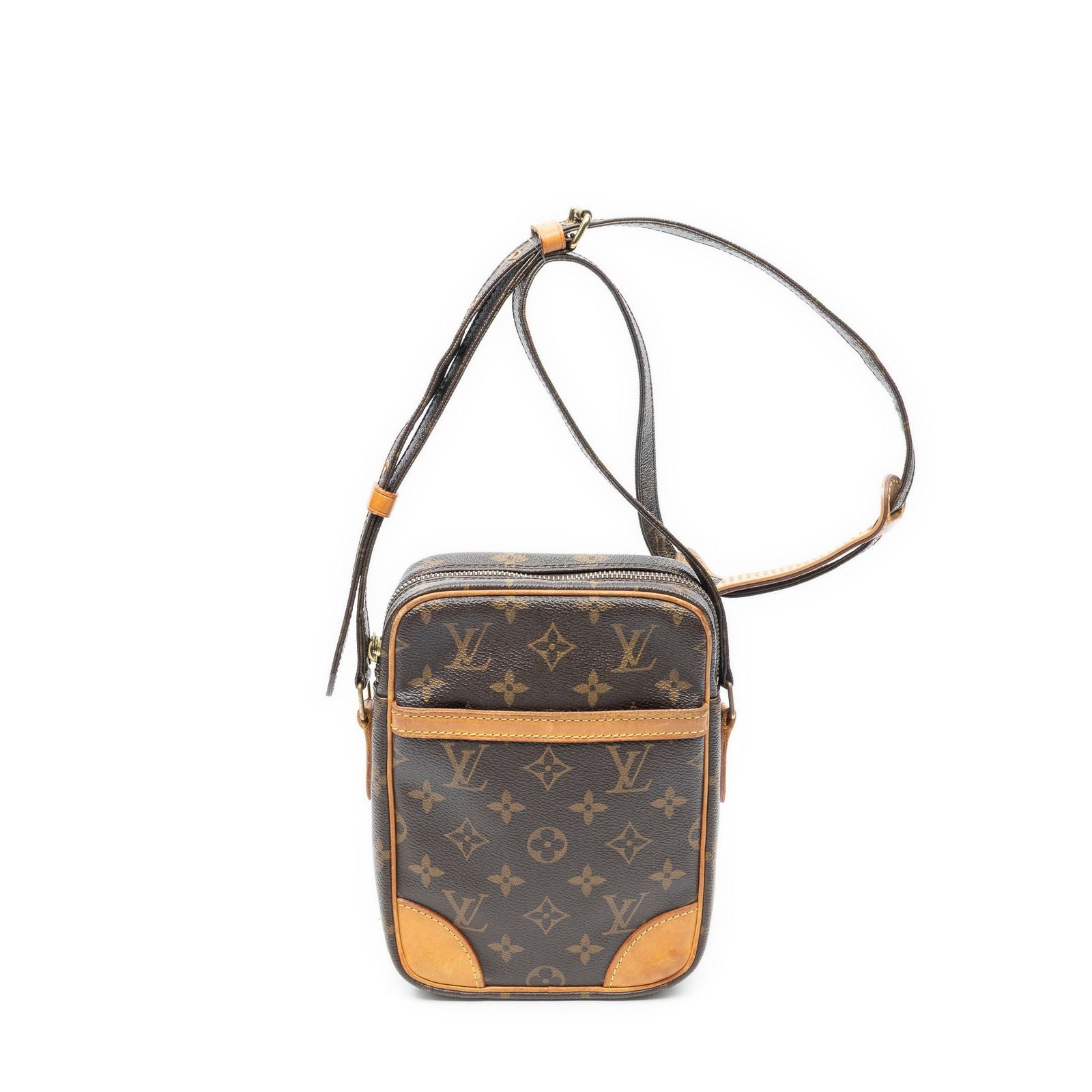 Louis Vuitton Danube Brown Monogram Canvas Crossbody