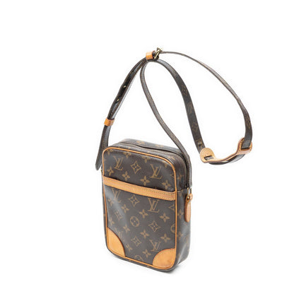 Louis Vuitton Danube Brown Monogram Canvas Crossbody — view 2