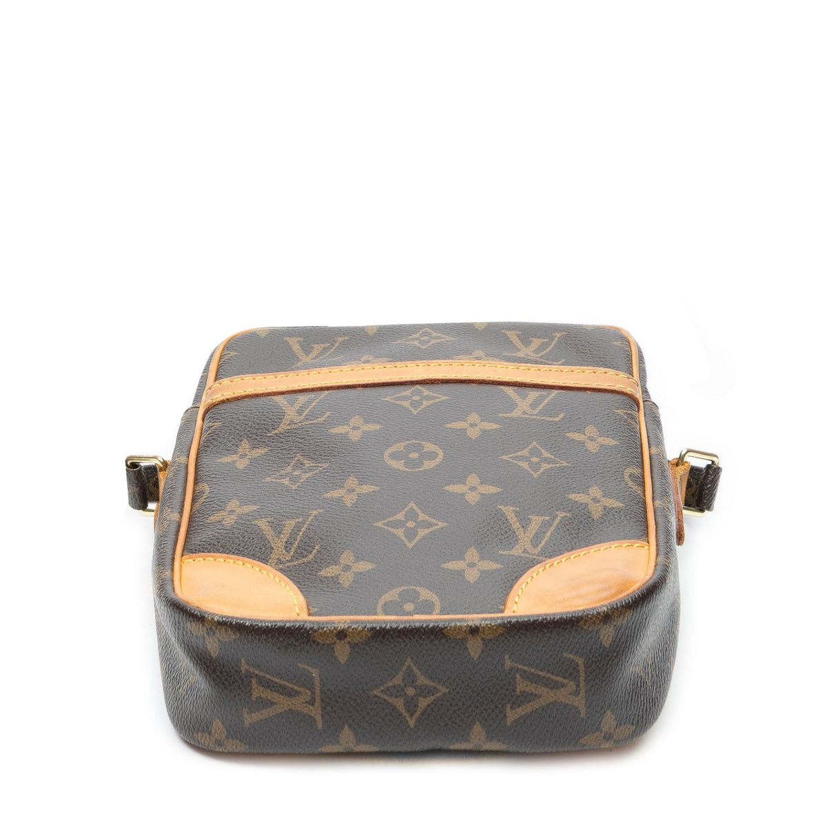 Louis Vuitton Danube Brown Monogram Canvas Crossbody — view 6