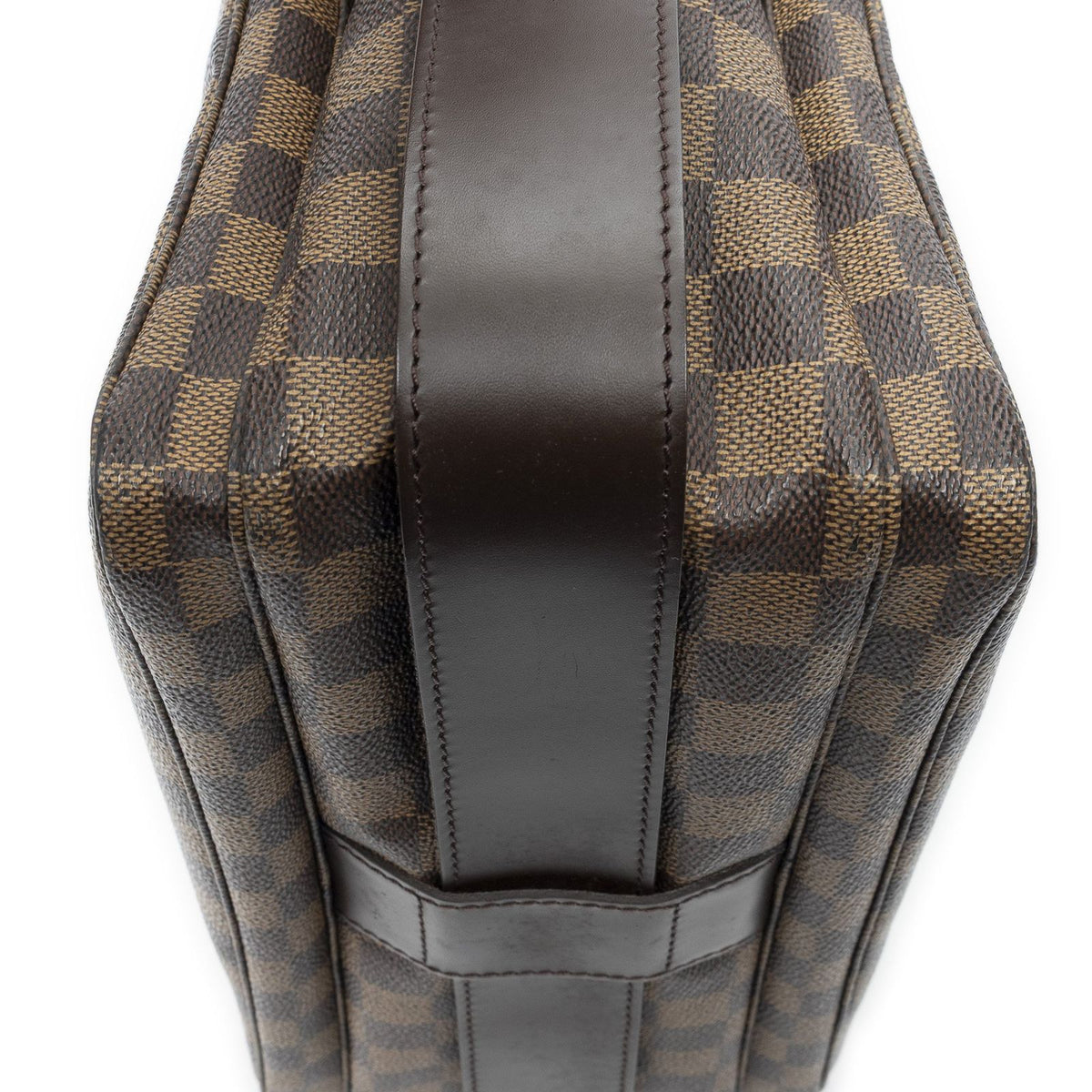 Louis Vuitton Naviglio Brown Damier Ebene Shoulder Bag — view 8
