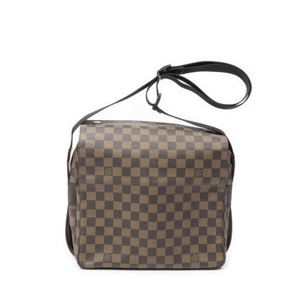 Louis Vuitton Naviglio Brown Damier Ebene Shoulder Bag
