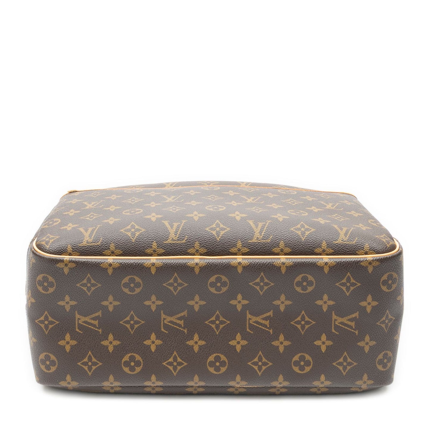 Louis Vuitton Deauville Brown Monogram Canvas Handbag — view 6