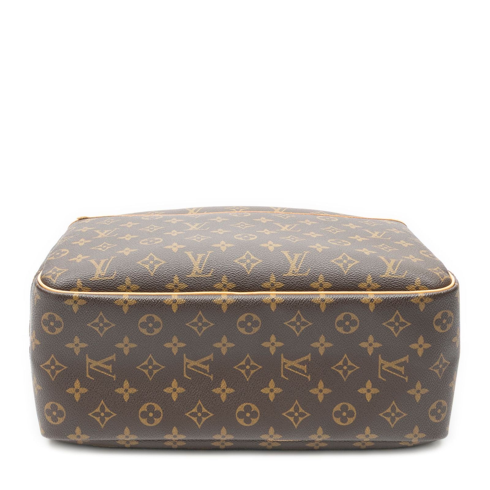 Louis Vuitton Deauville Brown Monogram Canvas Handbag — view 6
