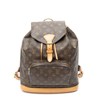 Louis Vuitton Montsouris Brown Monogram Canvas Backpack