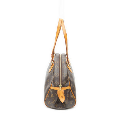 Louis Vuitton Montorgueil Brown Monogram Canvas Shoulder Bag — view 4