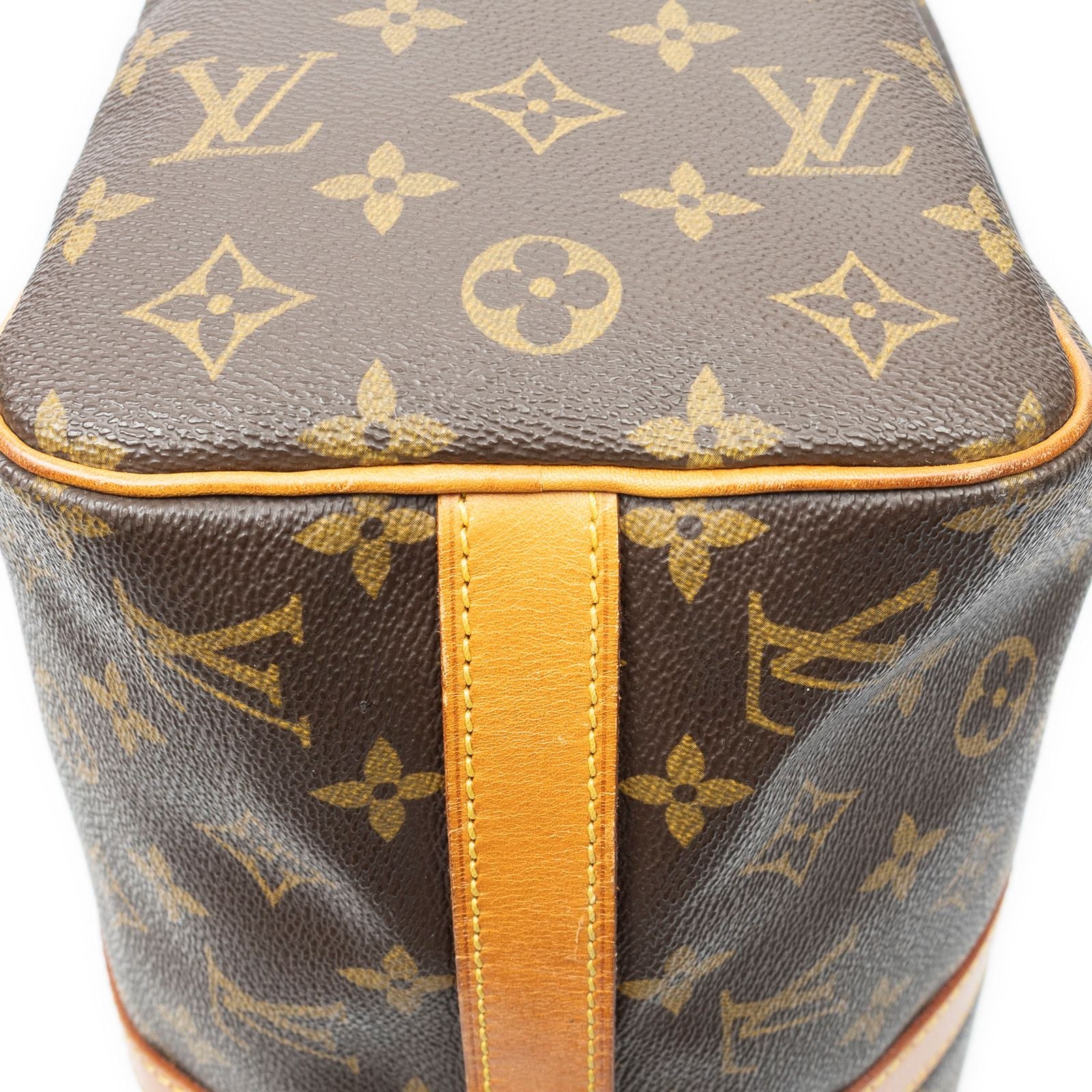 Louis Vuitton Flanerie Brown Monogram Canvas Handbag — view 8