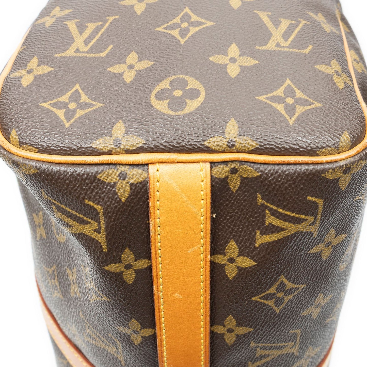 Louis Vuitton Flanerie Brown Monogram Canvas Handbag — view 7