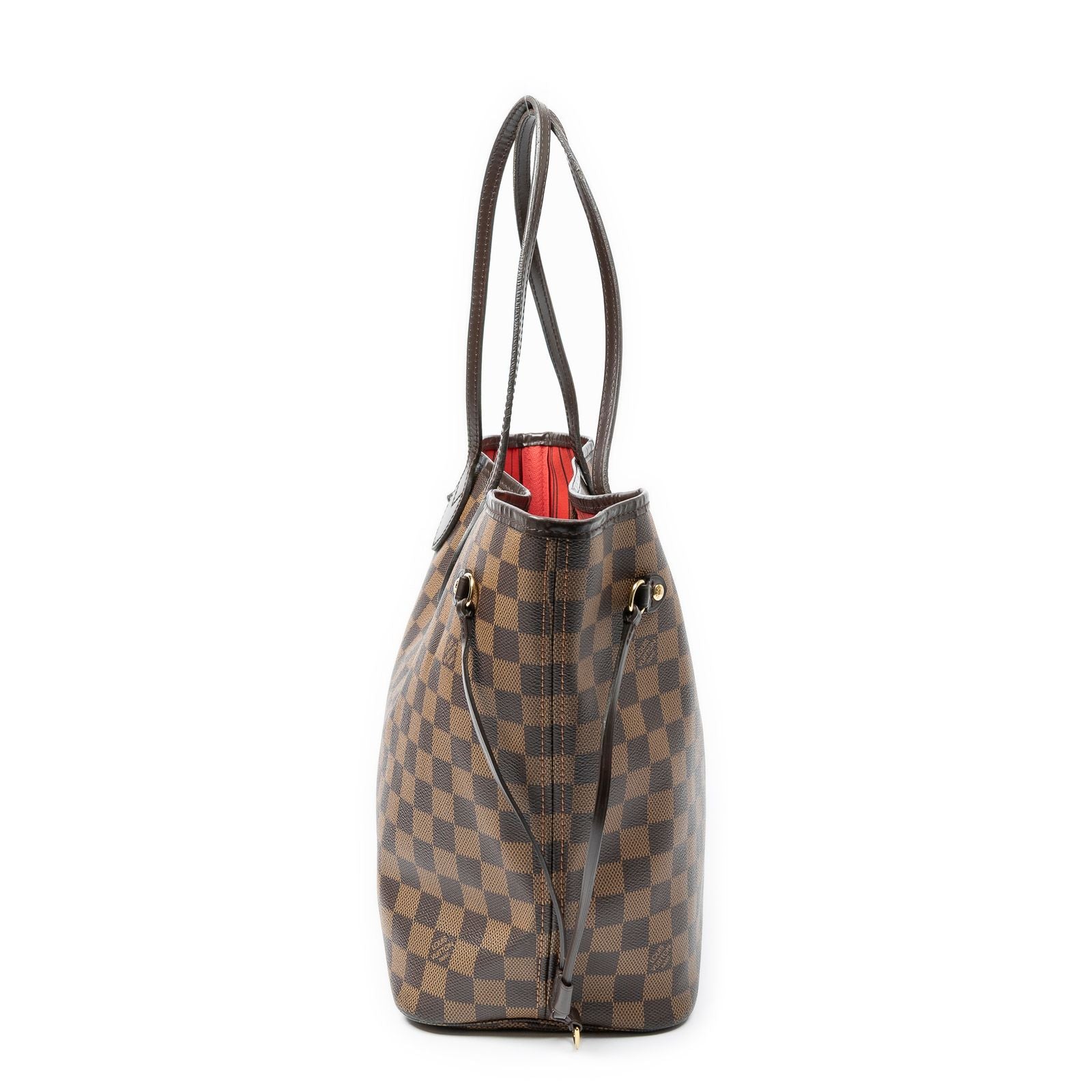 Louis Vuitton Neverfull Brown Damier Ebene — view 3