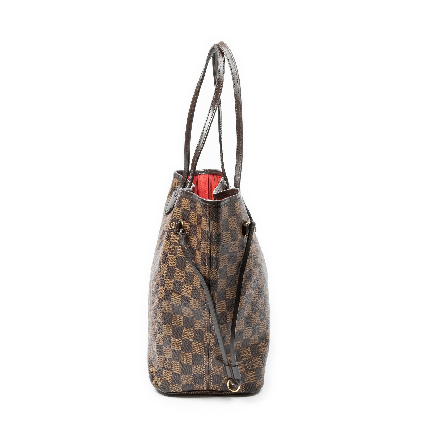 Louis Vuitton Neverfull Brown Damier Ebene — view 4