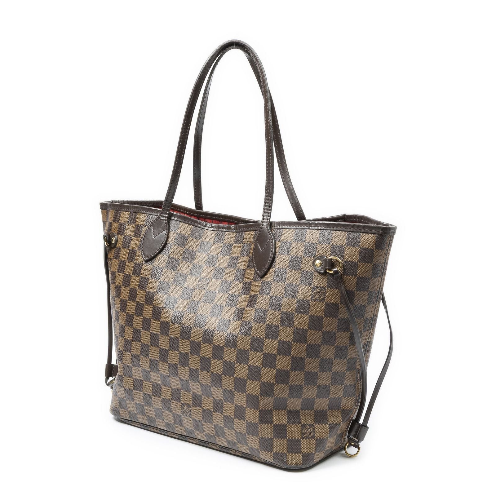 Louis Vuitton Neverfull Brown Damier Ebene — view 2