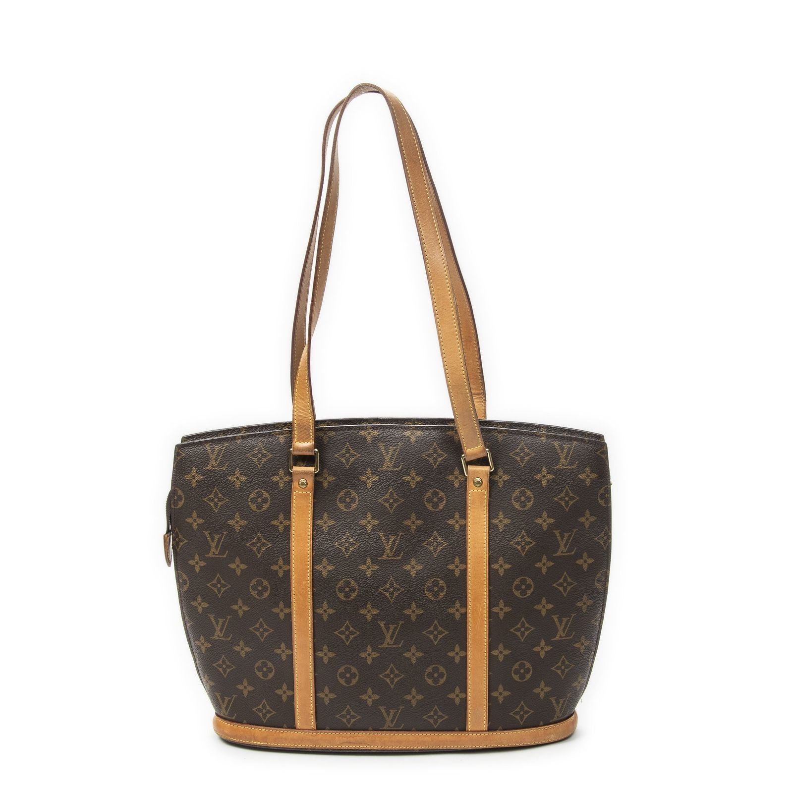Louis Vuitton Babylon Brown Monogram Canvas Shoulder Bag — view 5