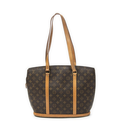 Louis Vuitton Babylon Brown Monogram Canvas Shoulder Bag — view 5