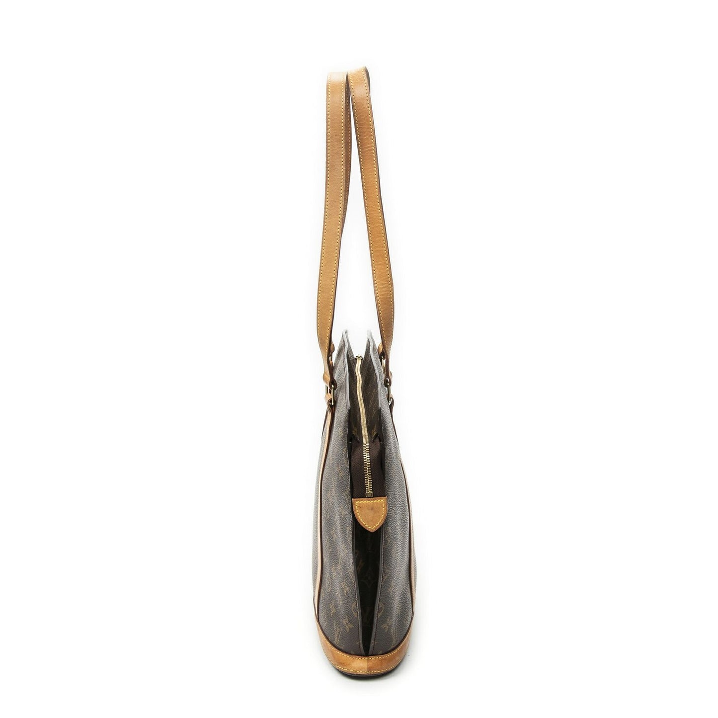 Louis Vuitton Babylon Brown Monogram Canvas Shoulder Bag — view 3