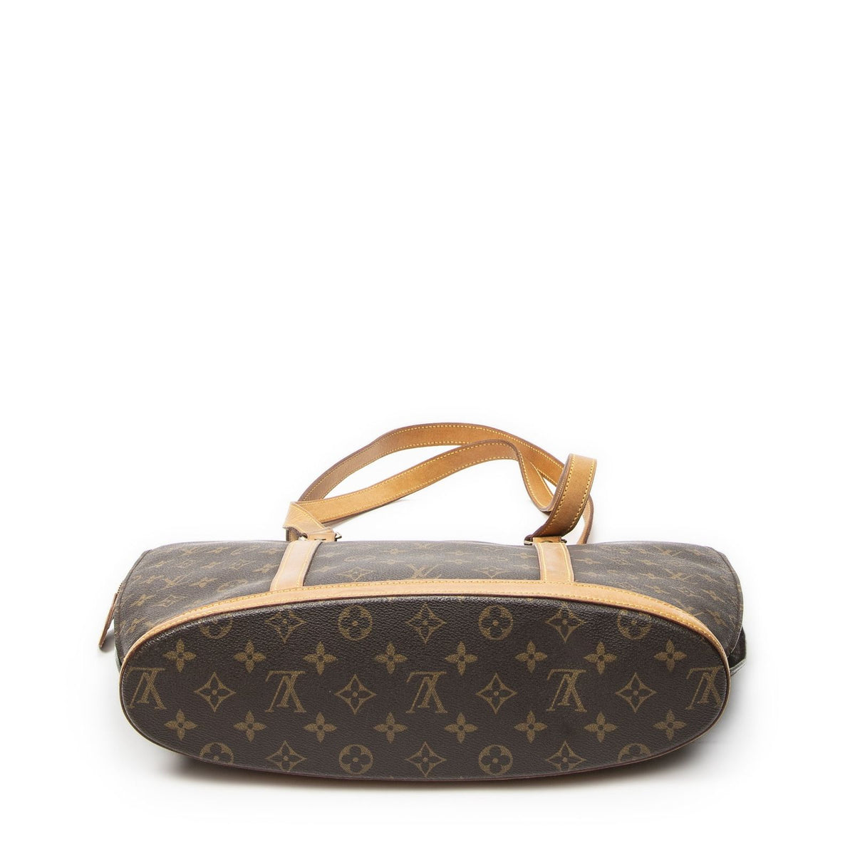 Louis Vuitton Babylon Brown Monogram Canvas Shoulder Bag — view 6